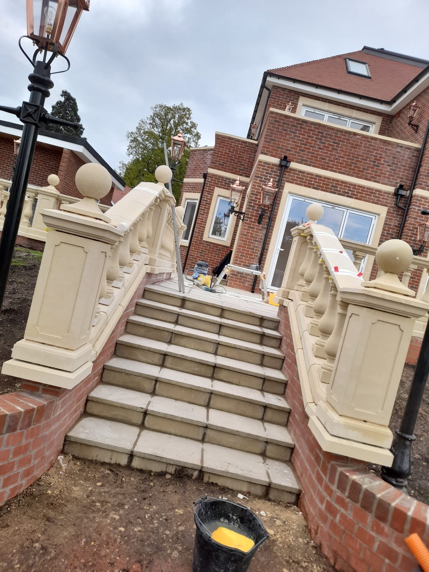 architecture, building, house, housing, staircase, urban